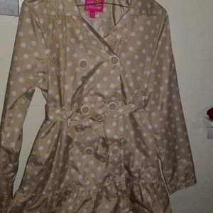 The cutest hooded raincoat